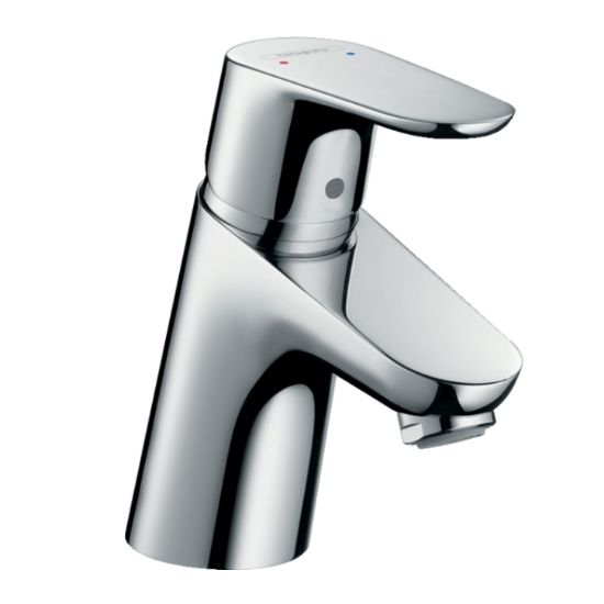 Picture of Змішувач для умивальника Hansgrohe Focus 70 з донним клапаном, хром (31730000)