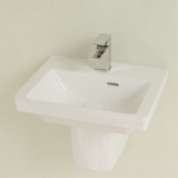 Изображение Умывальник подвесной Villeroy&Boch Subway 3.0 45 см, белый (43704501)