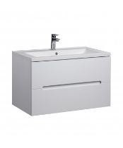 Изображение Тумба Octavio 80-A з умивальником Cosmopolitan 80 біла