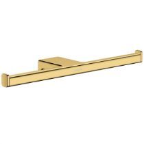 Зображення Тримач туалетного паперу Hansgrohe AddStoris подвійний, Polished Gold Optic (41748990)