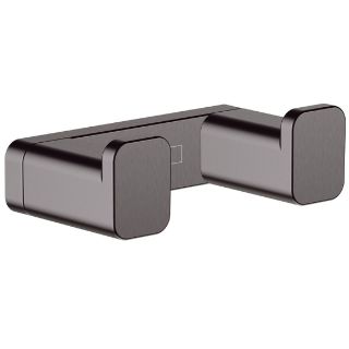 Изображение Крючок двойной Hansgrohe AddStoris 3,6х1,6x6,6 см, Brushed Black (41755340)