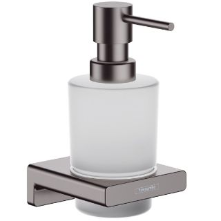 Изображение Дозатор жидкого мыла, подвесной Hansgrohe AddStoris, Brushed Black (41745340)