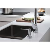 Изображение Дозатор кухонный для моющего Hansgrohe A51, 500 ml, Stainless Steel Finish (40448800)