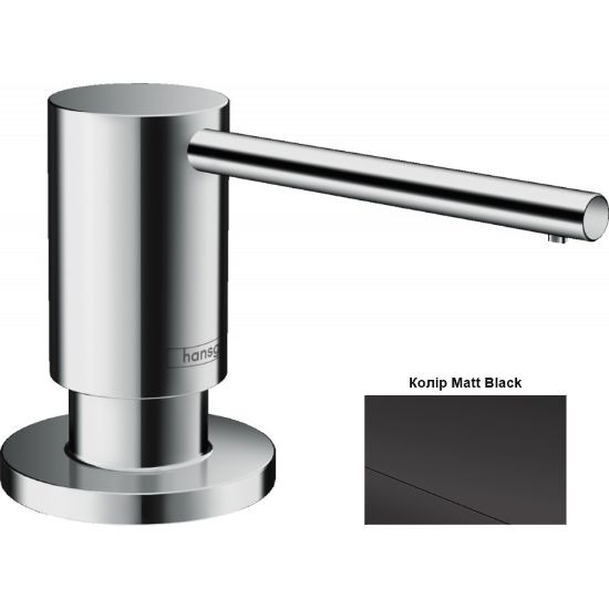 Picture of Дозатор кухонний для миючого Hansgrohe A41, 500 ml, Matt Black (40438670)