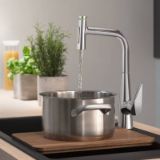 Picture of Дошка кухонна Hansgrohe F15, горіх (40960000)