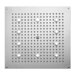 Зображення Душова лійка Bossini Dream Cube 400 10 LED з підсвічуванням, хром (H37372000030016)