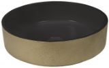 Picture of Умивальник Dune Lavabo Glam Black & Gold 38*38  