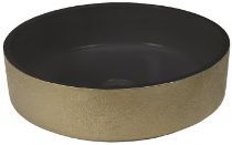 Зображення Умивальник Dune Lavabo Glam Black & Gold 38*38  