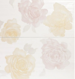 Picture of Плитка панно Atlas Con.Dec Radiance White Flowers 61*56 квіти троянди