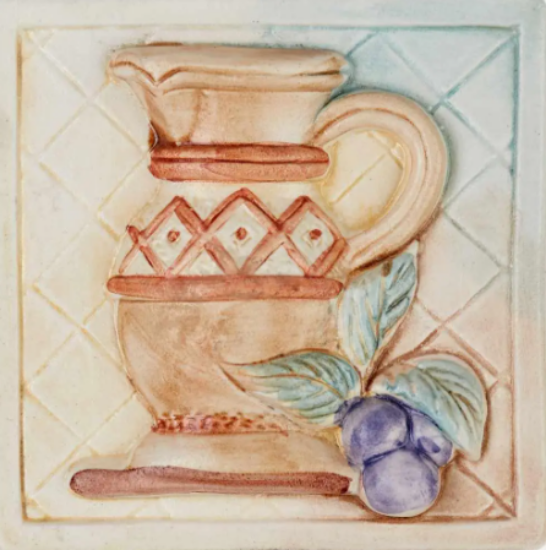 Picture of Плитка декор Herb.Dec Formella Capodimonte 10x10 кухня бежева