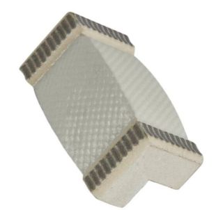 Изображение Плитка фриз кут Peronda E.М.Candy кутові 5*2 біла