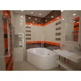 Picture of Плитка Imola Nuvole T 12.5*33.3 коричнева