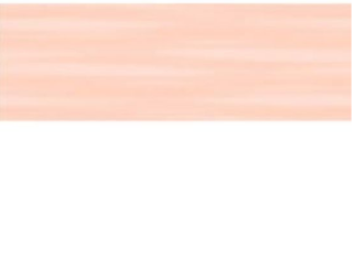 Зображення Плитка Ibero Waves Rosa 25*75 рожева
