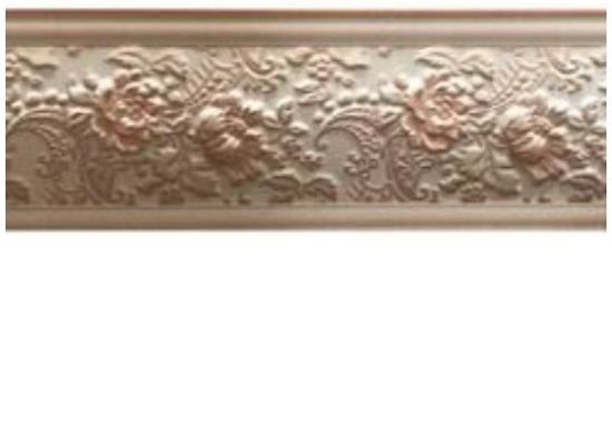 Picture of Плитка фриз Cen.Renaissance Rosa 10x25 LaPlatera рожева