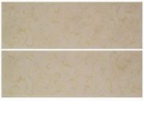 Изображение Плитка панно Dec. Bellini A 2mix 60x90 (2 шт) Venier LaFaenza Сваровски венеціанка кремова