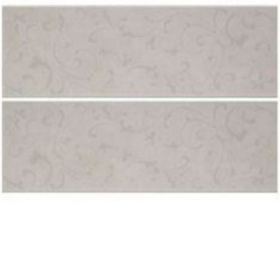 Изображение Плитка панно Dec. Bellini W 2mix 60x90 (2шт) Venier LaFaenza Сваровски венеціанка біла