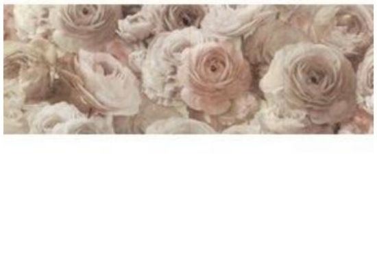 Изображение Плитка панно Colorker.Dec.Fiore 126.4*44.6(4шт) квіти троянди бежеві