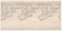Зображення Плитка декор Capri.Travertini D.Fascia Lace Beige 30*60 бежева