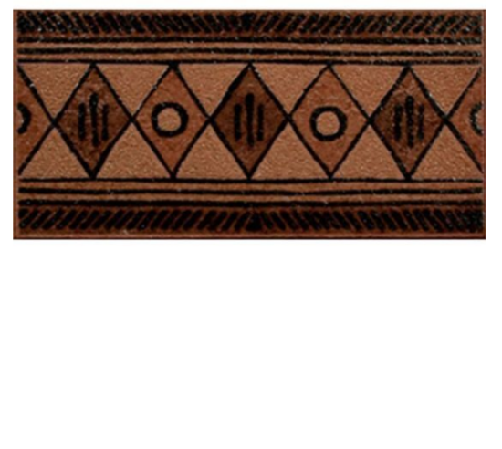 Изображение Плитка підсходинка декор Gres Aragon L CNF Tabica Arlequin 12*33