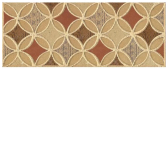 Изображение Плитка підсходинка декор Gres Aragon L CNF Tabica Calanda 12*33 бежева