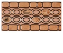 Зображення Плитка підсходинка декор Natucer L.CNF Frontal Muros 15*30 бежева