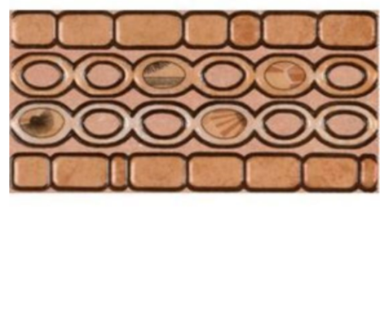 Picture of Плитка підсходинка декор Natucer L.CNF Frontal Muros 15*30 бежева