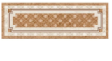 Picture of Плитка Colorker 212358 Boiserie Celosia Aurum 30,5*90,3 коричнева бежева декорована глянцева настінна