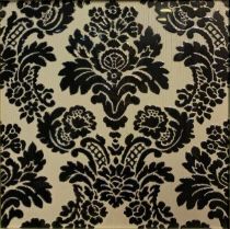 Зображення Плитка BAL 402 Nero-bianco Lev 40*40         