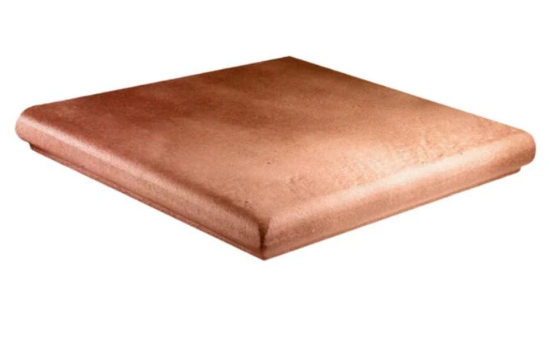 Picture of Плитка Gres Aragon Сходи Natural 32.8*32.8 сходинка кутова світло-коричнева