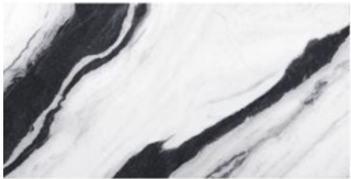 Изображение Плитка Colorker Omnia White Pul. 75.5*151 біла чорна