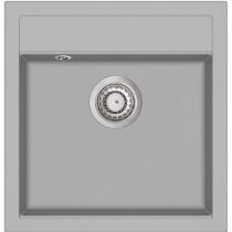 Изображение Кухонная мойка AqvaSanita Тesa SQT 100-202  Alumetallic 510*490