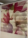 Picture of Плитка панно Ibero.Dec.Vega Violet-A 25*75 квіти рожева
