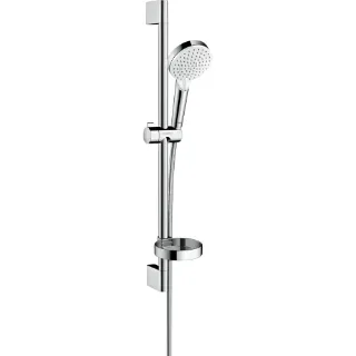 Зображення Душовий набір Hansgrohe Crometta Vario і мильниця Casetta 65