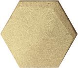 Изображение Плитка Декор 188603 Magnet Sugar Gold 15×17 cm. золото PVD золота сатинована на стіни