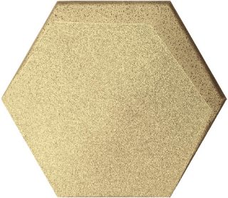 Изображение Плитка Декор 188603 Magnet Sugar Gold 15×17 cm. золото PVD золота сатинована на стіни