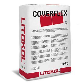 Зображення Суміш Litokol COVERFLEX "A" 20 кг двокомпонентна для гідроізоляції басейнів, террас, балконів