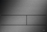 Изображение TECEsquare II Панель подвійного змиву для унітазу, PVD, хром чорний, матовий