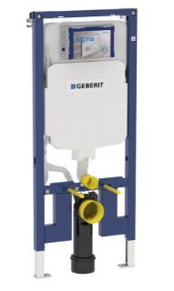 Зображення Geberit 111.796.00.1 Duofix для підвісного унітазу, 114 см, Sigma 8 см