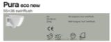 Picture of Унітаз підвісний GSI Pura Eco 55*36 см.+MS992C11 кришка