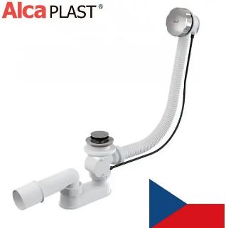 Зображення Alcaplast. Сифон для ванни автомат комплект 57cm (A55K)