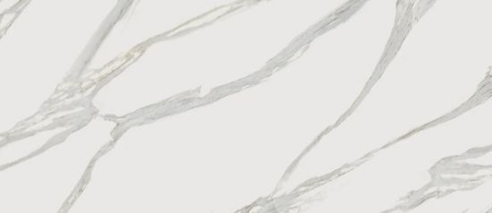 Изображение Плитка Mirage Jewels Calacatta Reale LUC 60*119.7 (JW02) керамограніт глянцева полірована біла сіра