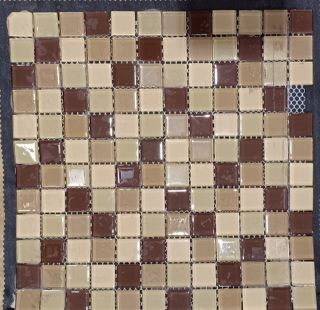 Зображення Мозаїка Dune Malla Cristal Beige Brillo 29.8*29.8 бежева