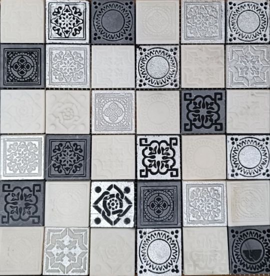 Picture of Мозаїка Peronda 1Б мозаїка 30*30 біла срібна