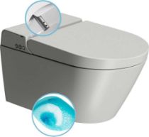 Зображення Підвісний унітаз GSI WCLEAN  Swirlflush з інтегрованим електронним біде, сірий матовий Extraglaze
