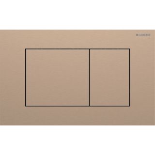 Зображення Geberit 115.629.QB.1 Клавіша змиву Sigma40 Square,червоне золото матове