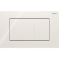 Изображение Geberit 115.629.JL.1 Клавіша змиву Sigma40 Square, скло, пісочно-сірий