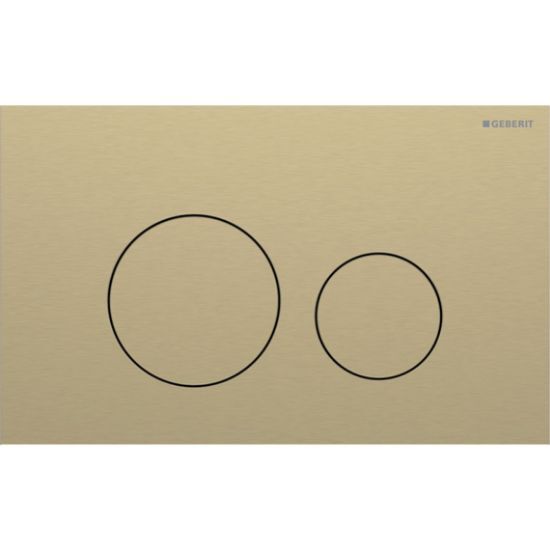 Picture of Geberit 115.628.QF.1 Клавіша змиву Sigma40 Round,латунь матова