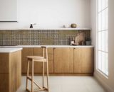 Picture of Плитка Aparici Zest Siena Star Stamp Nat 50*100 коричнева зелена червона