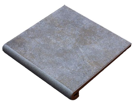 Изображение Плитка Gres Aragon Сходи Mytho Acero 33*32.8 сіра