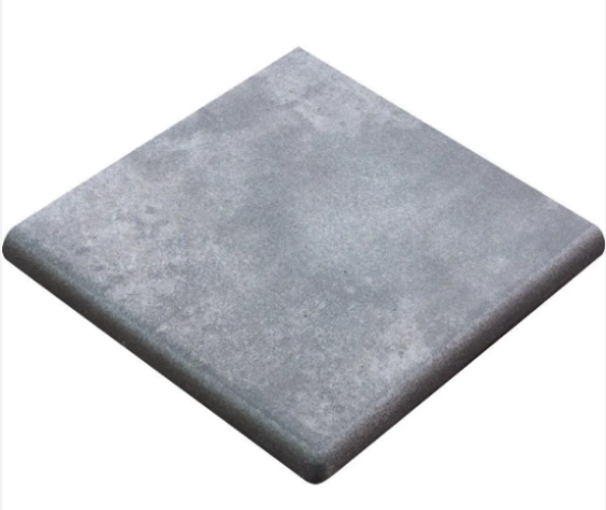 Изображение Плитка Gres Aragon Сходи кутові Mytho Acero 32.8*32.8 сіра